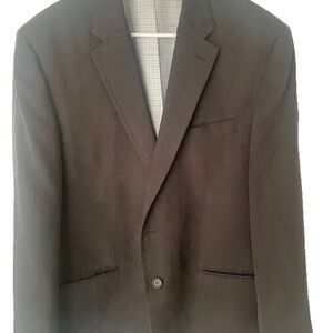 Lauren Ralph Lauren Mens 44R Black Two‎ Button Blazer Sport Coat Classic Capsule